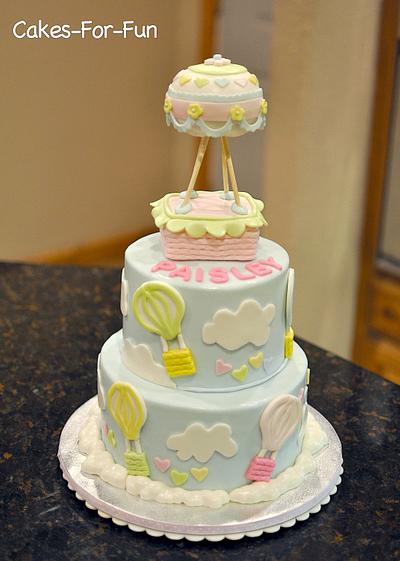 Hot Air Balloon Cake - Cake by Cakes For Fun