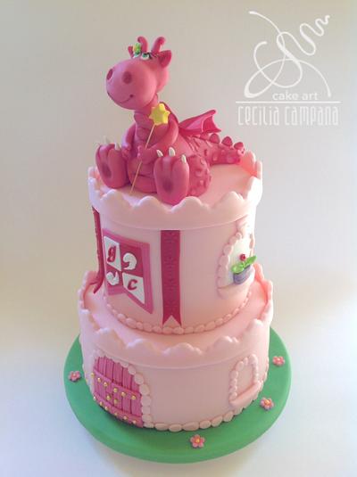 Dragonlady  - Cake by Cecilia Campana