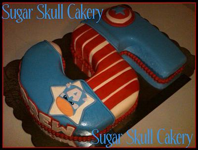 Captain America #5 Cake - Cake by Shey Jimenez