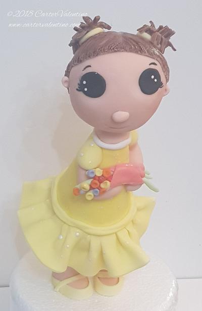 Amelia sugar figure - Cake by Carter Valentino Ltd