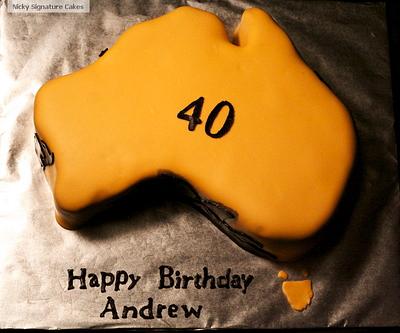 Australia Cake - Cake by NickySignatureCakes