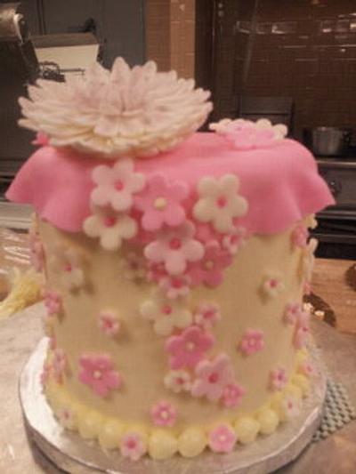 flower cake - Cake by kimbo