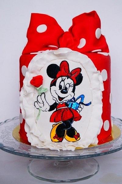 Minnie Mouse cake - Cake by Evgenia