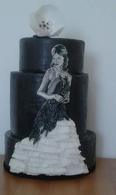 wedding cake - Cake by Mona Art Gateaux