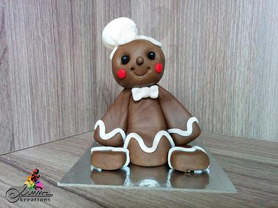 Gingerbread man - Cake by Simmz