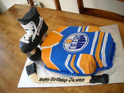 Edmonton Oilers - Cake by richelle