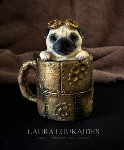SteamPug - Cake by Laura Loukaides