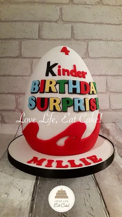 Kinder chocolate anyone - Cake by Love Life Eat Cake by Michele Walters