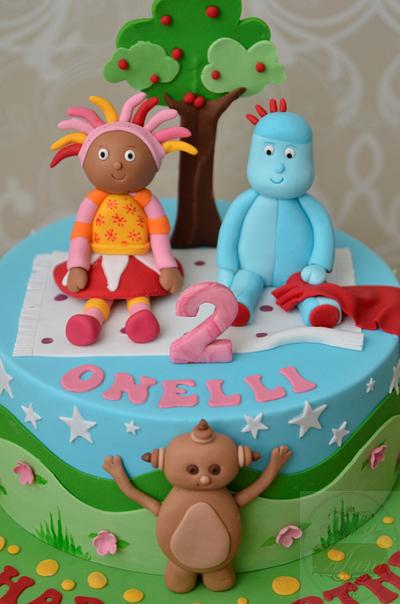 In the night garden themed birthday cake - Cake by designed by mani