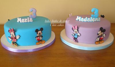 Mickey and friends - Cake by Gabriela Lopes (Bolos lindos de comer)