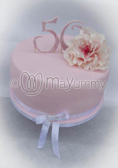 50th birthday - Cake by Mayummy