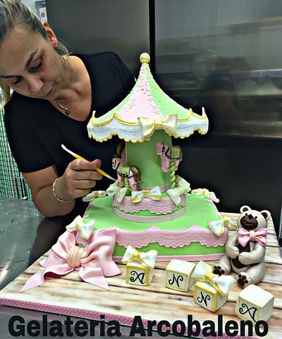  Battesimo Anna - Cake by Marzia