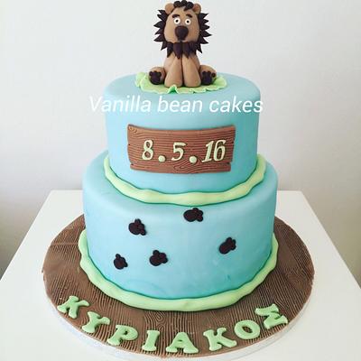 Lion cake - Cake by Vanilla bean cakes