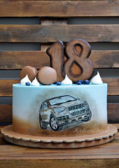 18th Birthday - Cake by Albena Nacheva