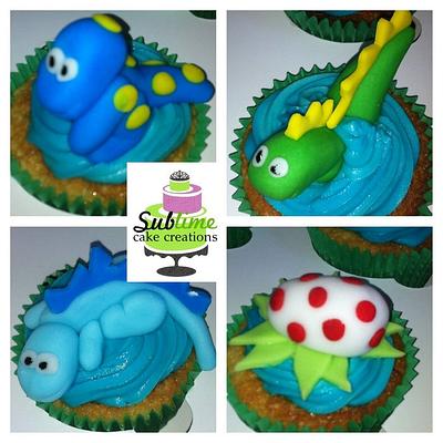 Dinosaur Cupcakes - Cake by Sublime Cake Creations