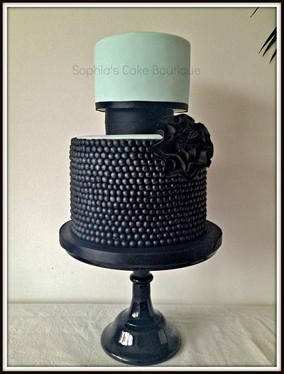 The Black Pearl - Cake by Sophia's Cake Boutique
