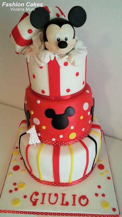 Mickey Mouse Cake  - Cake by fashioncakesviviana