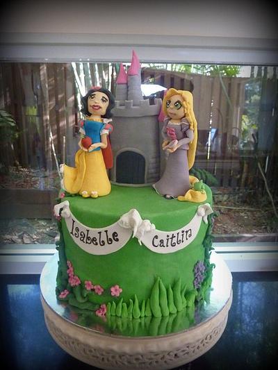 Snow White and Repunzel  - Cake by The cake shop at highland reserve