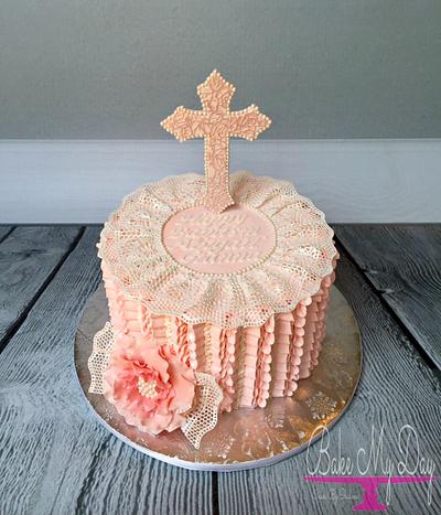 Pretty in Pink - Cake by Bake My Day Acadiana
