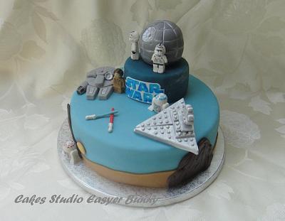 Lego Star Wars cake. - Cake by Irina Vakhromkina