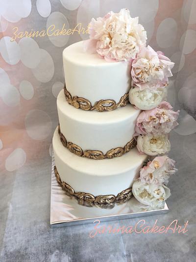Wedding cake  - Cake by Zarina
