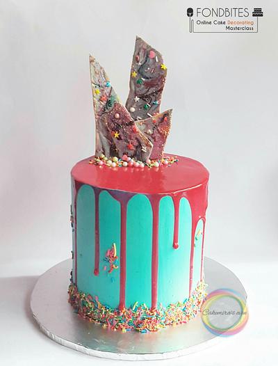 Drip cake - Cake by Kashmira