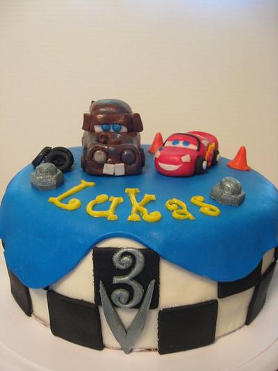 Cars Cake - Cake by Debi