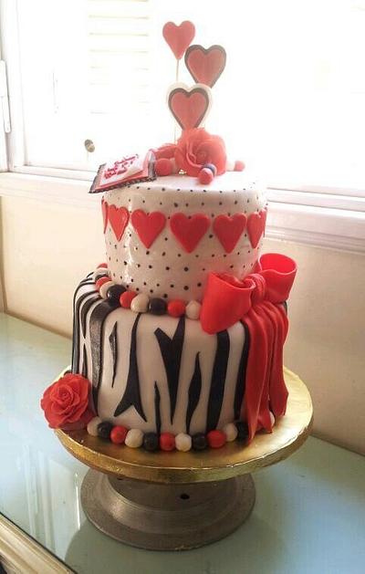mother day cake  - Cake by randamas