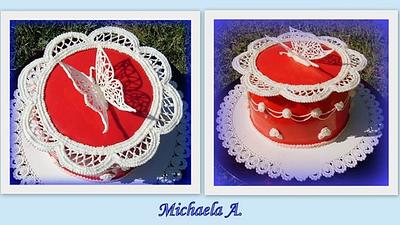 butterfly - Cake by Mischel cakes