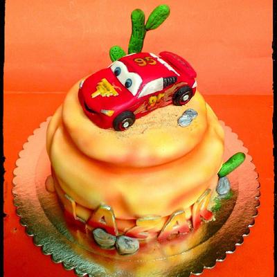 Cars - Cake by Ljubica Markovic