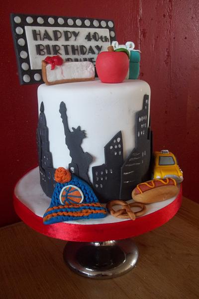 New York themed cake - Cake by Despoina Karasavvidou