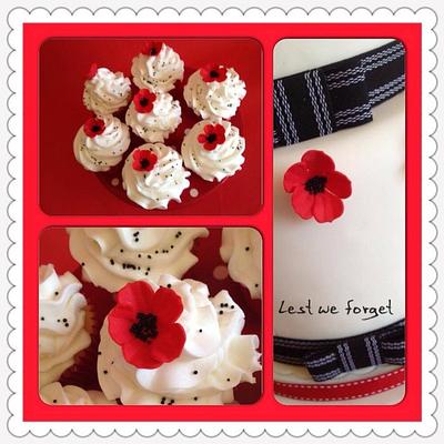 Lest we forget - Cake by The lemon tree bakery 