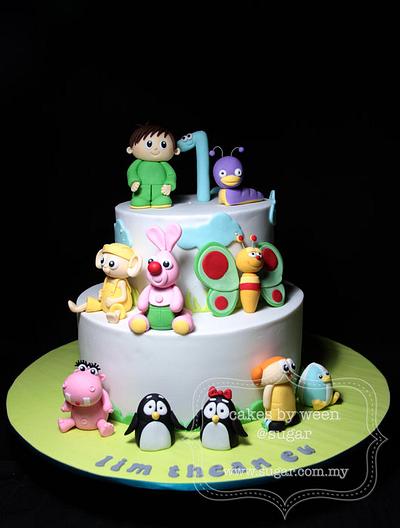 Baby TV Cake - Cake by weennee