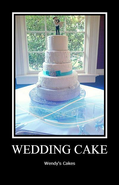 Wedding Cake - Cake by Wendy Lynne Begy