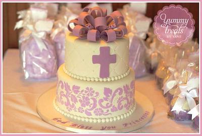 Baptism Cake! - Cake by YummyTreatsbyYane