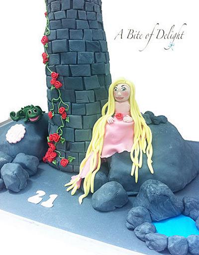 Inspired by Disney Tangled - Cake by Melanie
