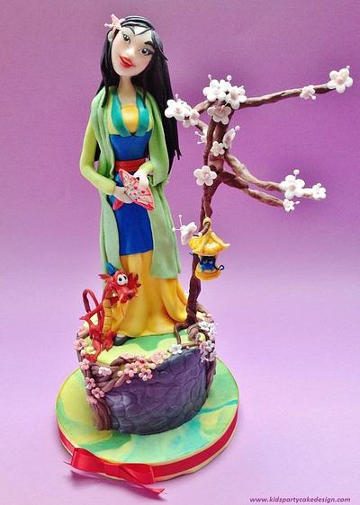Princess MULAN - Cake by Maria  Teresa Perez