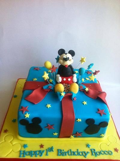 Micky Mouse cake  - Cake by Jodie Taylor