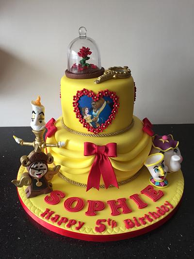 Beauty and the beast cake  - Cake by Donnajanecakes 