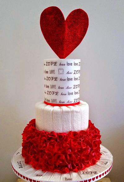 Love is in the air X - Cake by Icing to Slicing