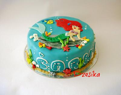 LITTLE MERMAID CAKE - Cake by Dzesikine figurice i torte