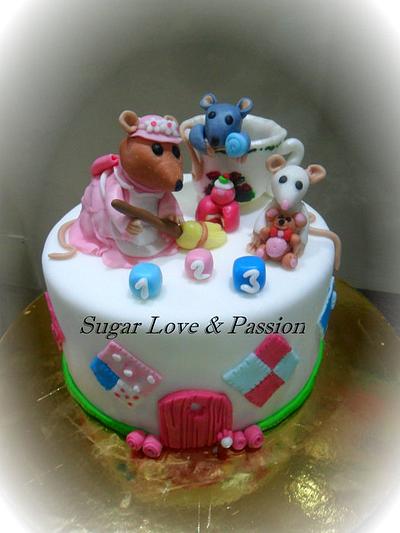 topini gioiosi  - Cake by Mary Ciaramella (Sugar Love & Passion)