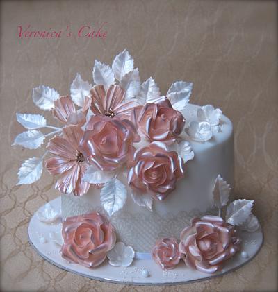 Sugar rose  - Cake by Veronica22