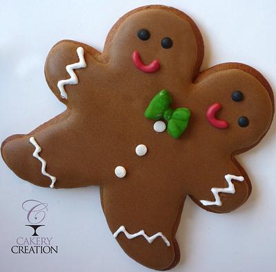 Gingerbread men cookies - Cake by Cakery Creation Liz Huber