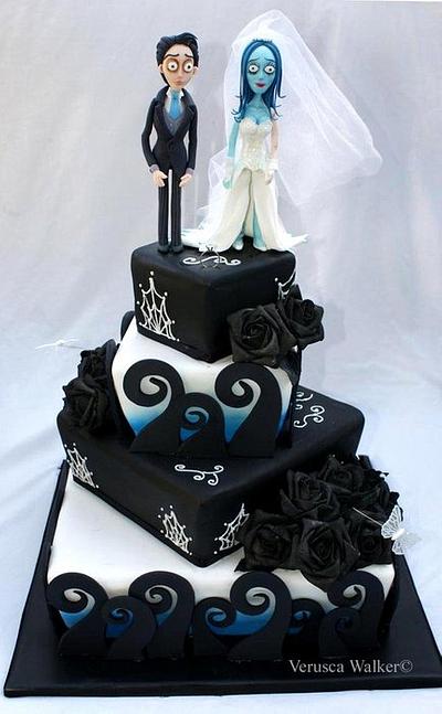 Corpse bride cake - Cake by Verusca Walker