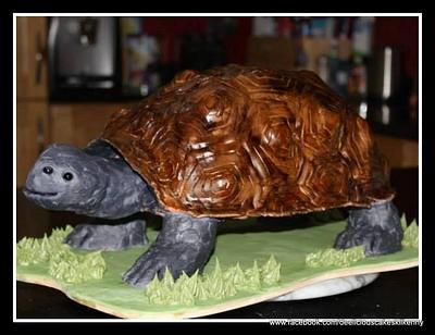Terry the turtle - Cake by Deelicious Cakes