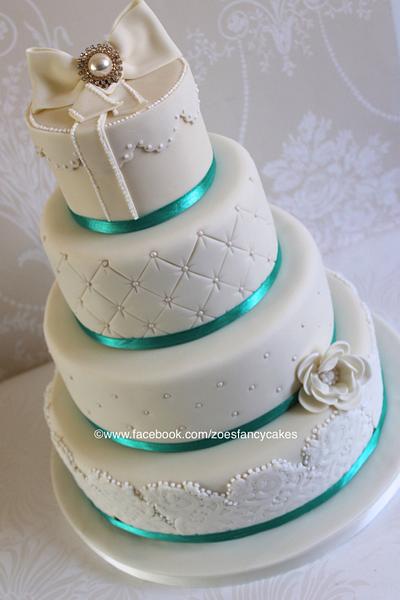 Wedding cake - Cake by Zoe's Fancy Cakes