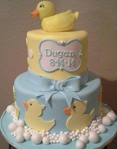 Rubber Duckie - Cake by Cakes by Vicki