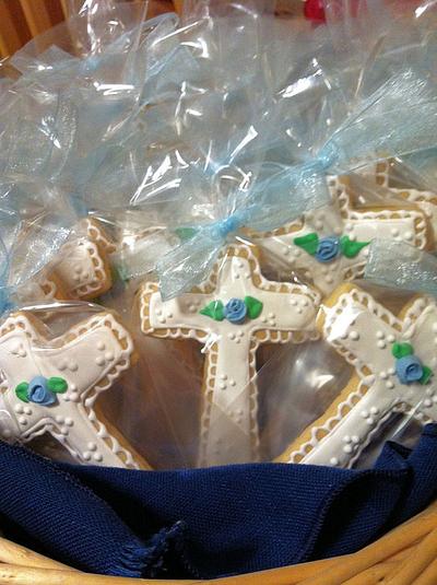 Christening Cookies - Cake by Ansa