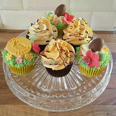 Easter Cupcakes - Cake by Fancier Cakes